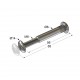 FURNITURE CONNECTOR M6 56-65mm / NICKEL